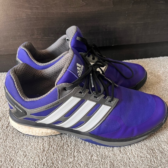 Mens Adipower Boost Waterproof Golf Shoes Size 10 - Picture 2 of 9